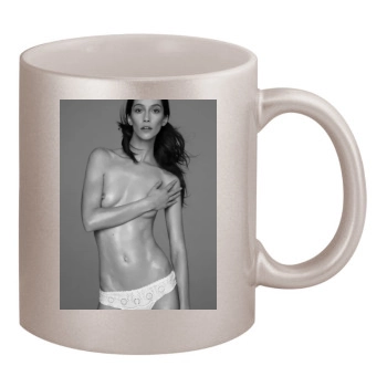 Alana Zimmer 11oz Metallic Silver Mug