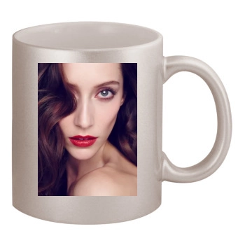 Alana Zimmer 11oz Metallic Silver Mug