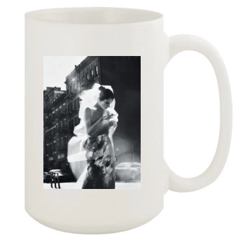 Alessandra Ambrosio 15oz White Mug