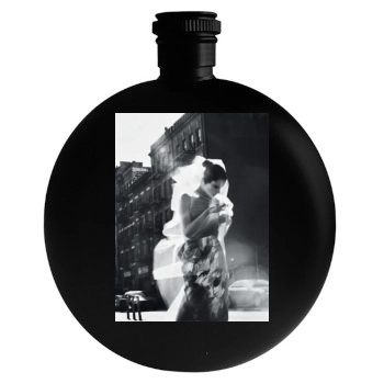 Alessandra Ambrosio Round Flask