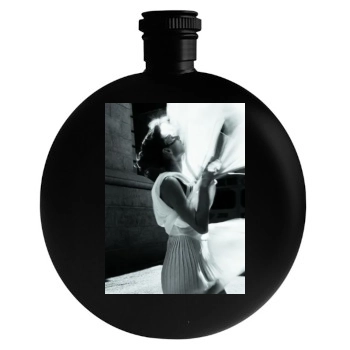 Alessandra Ambrosio Round Flask