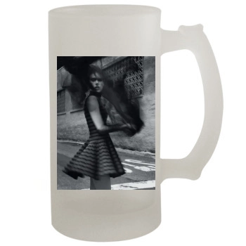 Alessandra Ambrosio 16oz Frosted Beer Stein