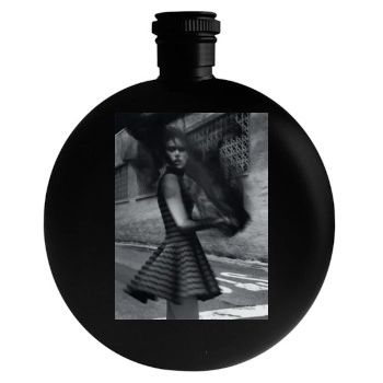 Alessandra Ambrosio Round Flask