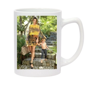 Alessandra Ambrosio 14oz White Statesman Mug