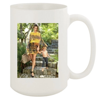 Alessandra Ambrosio 15oz White Mug