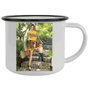 Alessandra Ambrosio Camping Mug