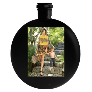 Alessandra Ambrosio Round Flask