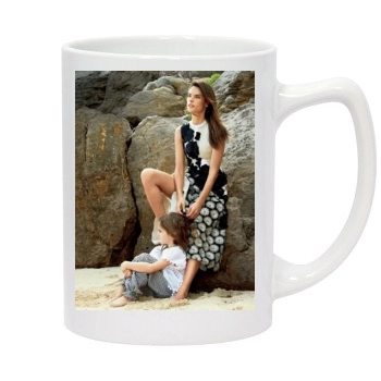 Alessandra Ambrosio 14oz White Statesman Mug