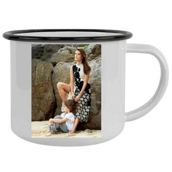 Alessandra Ambrosio Camping Mug