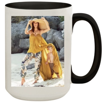 Alessandra Ambrosio 15oz Colored Inner & Handle Mug