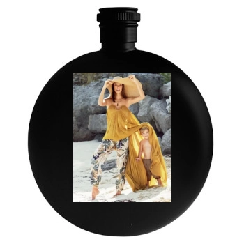 Alessandra Ambrosio Round Flask