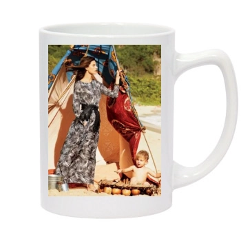 Alessandra Ambrosio 14oz White Statesman Mug