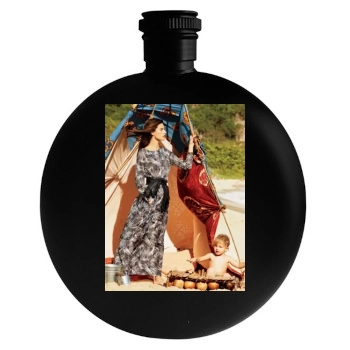 Alessandra Ambrosio Round Flask