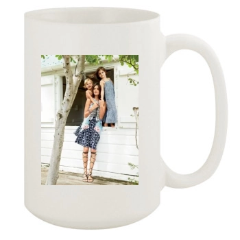 Alessandra Ambrosio 15oz White Mug