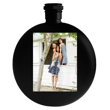 Alessandra Ambrosio Round Flask