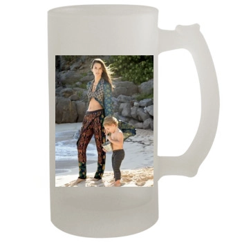 Alessandra Ambrosio 16oz Frosted Beer Stein