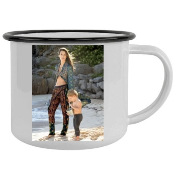 Alessandra Ambrosio Camping Mug