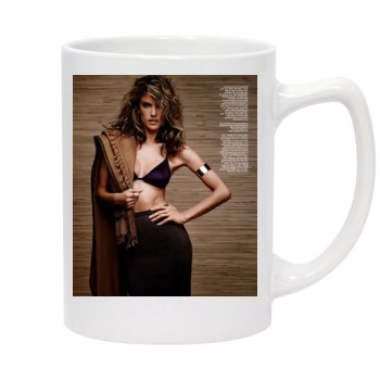 Alessandra Ambrosio 14oz White Statesman Mug