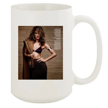 Alessandra Ambrosio 15oz White Mug