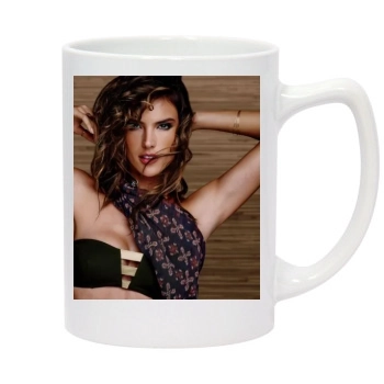 Alessandra Ambrosio 14oz White Statesman Mug