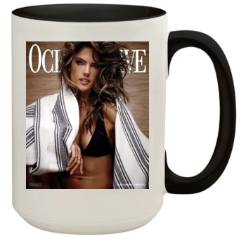 Alessandra Ambrosio 15oz Colored Inner & Handle Mug