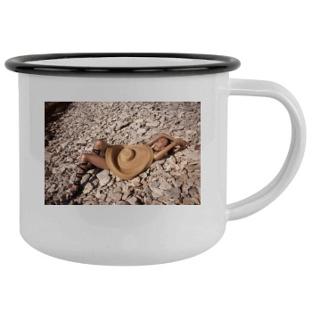 Alessandra Ambrosio Camping Mug