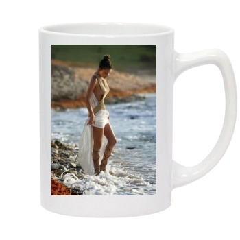 Alessandra Ambrosio 14oz White Statesman Mug