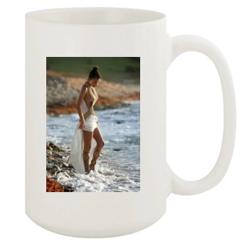 Alessandra Ambrosio 15oz White Mug