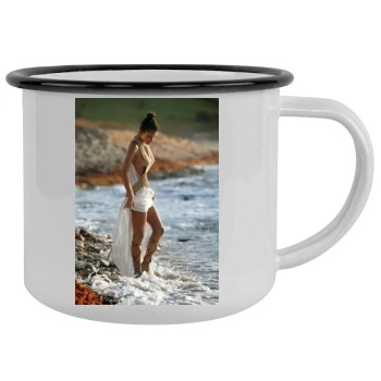 Alessandra Ambrosio Camping Mug