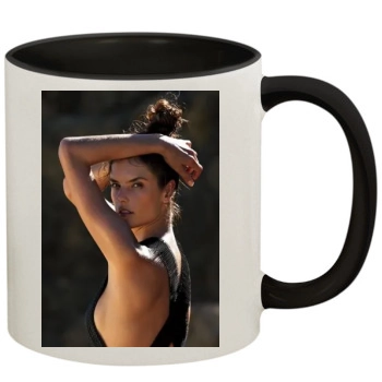 Alessandra Ambrosio 11oz Colored Inner & Handle Mug