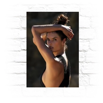 Alessandra Ambrosio Metal Wall Art