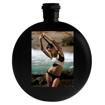 Alessandra Ambrosio Round Flask