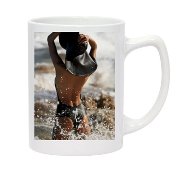 Alessandra Ambrosio 14oz White Statesman Mug