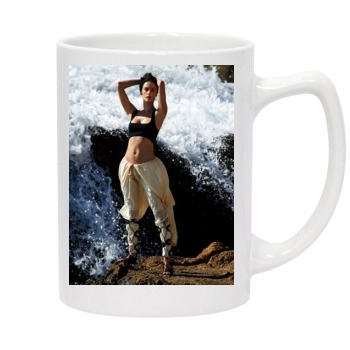 Alessandra Ambrosio 14oz White Statesman Mug