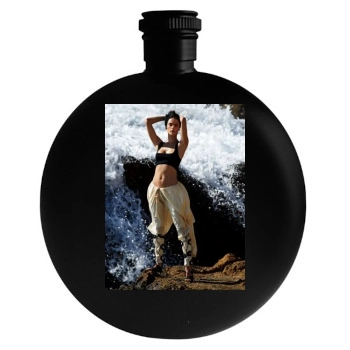 Alessandra Ambrosio Round Flask