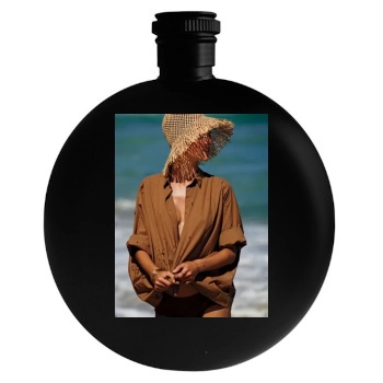 Alessandra Ambrosio Round Flask