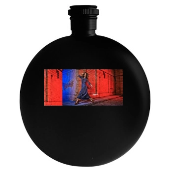 Alessandra Ambrosio Round Flask