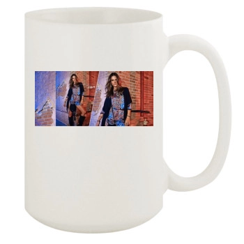 Alessandra Ambrosio 15oz White Mug