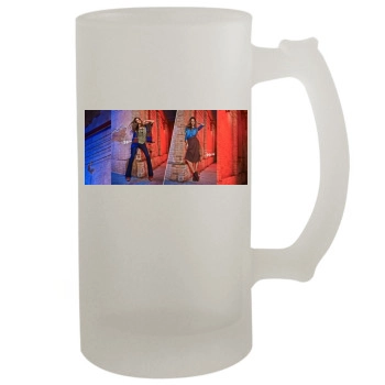 Alessandra Ambrosio 16oz Frosted Beer Stein