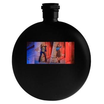 Alessandra Ambrosio Round Flask