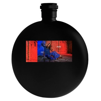 Alessandra Ambrosio Round Flask