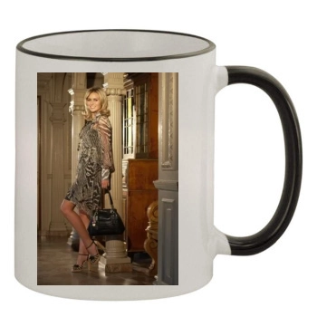 Alex Curran 11oz Colored Rim & Handle Mug