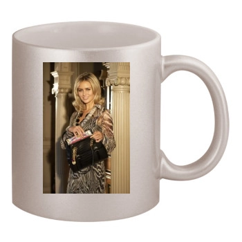 Alex Curran 11oz Metallic Silver Mug