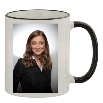 Alexandra Maria Lara 11oz Colored Rim & Handle Mug