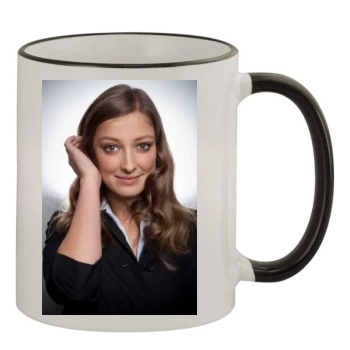 Alexandra Maria Lara 11oz Colored Rim & Handle Mug