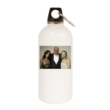 Alexis Bledel White Water Bottle With Carabiner