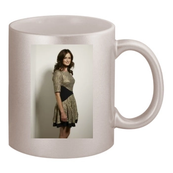 Alexis Bledel 11oz Metallic Silver Mug