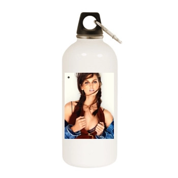 Ali Stephens White Water Bottle With Carabiner