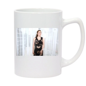 Alicia Silverstone 14oz White Statesman Mug