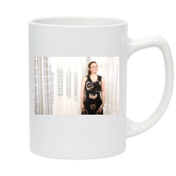 Alicia Silverstone 14oz White Statesman Mug